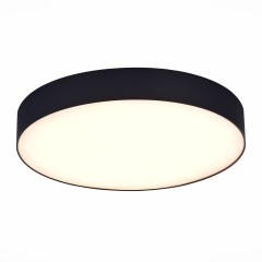 ST606.432.36 Светильник потолочный Черный LED 1*36W 3000K 3 240Lm Ra90 120° IP20 D300xH55 180-240V Накладные светильники