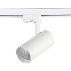 ST661.536.30 Св-к трек. Белый LED 1*30W 3000K 2 400Lm Ra90 38° IP20 L170xW80xH245 165-265V Трехфазная трековая система
