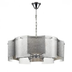 6594/8 MODERNI LN24 хром/тонированное стекло, металл/стекло Люстра подвесная E14 8*40W 220V DANDY