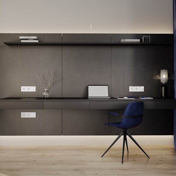 VLS040201 Розетка встраиваемая с заземлением и защитными шторками максимальный ток 16 Ампер (3500 Ватт) белого глянцевого цвета VOLTUM S70 (белый глянцевый)