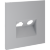 VLS002716 Накладка для розетки TV+RJ45 (CAT5-CAT6 + RG6 или РК 75-4,8-31 серого цвета VOLTUM S70 (серый)