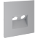 VLS002716 Накладка для розетки TV+RJ45 (CAT5-CAT6 + RG6 или РК 75-4,8-31 серого цвета VOLTUM S70 (серый)
