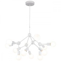 Люстра подвесная Lussole GRLSP-8270 KENNER IP21 под лампы 12xE27 120W