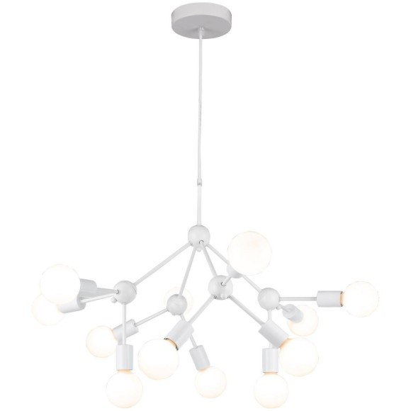 Люстра подвесная Lussole GRLSP-8270 KENNER IP21 под лампы 12xE27 120W