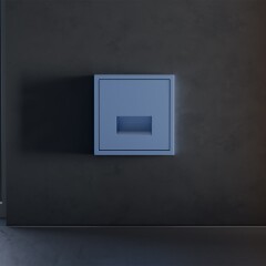 VLS002315 Накладка для подсветки светодиодной синего джинсового цвета VOLTUM S70 (деним)