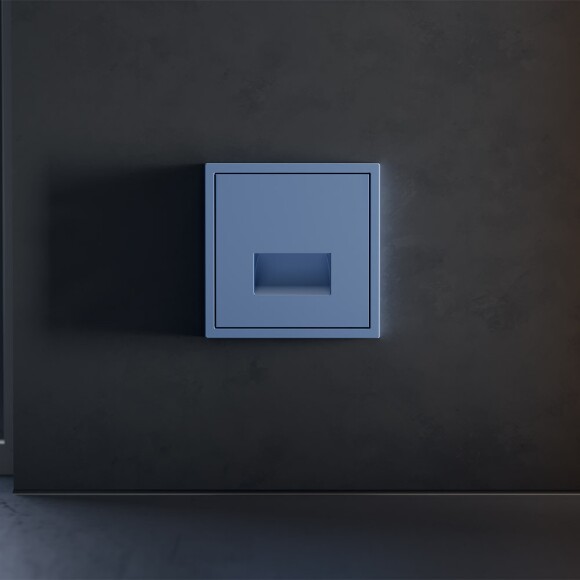 VLS002315 Накладка для подсветки светодиодной синего джинсового цвета VOLTUM S70 (деним)