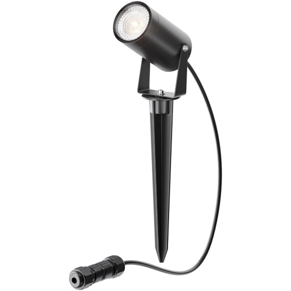 Уличный грунтовый светильник на колышке Maytoni Scope O025FL-01B лампа GU10 макс. 12Вт, IP65, матовый чёрный металл, садово-парковый классический фонарь для участка и сада Уличный грунтовый светильник на колышке Maytoni Scope O025FL-01B лампа GU10 макс. 12Вт, IP65, матовый чёрный металл, садово-парковый классический фонарь для участка и сада