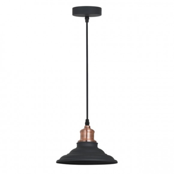 Подвесной светильник с 1 плафоном Arte Lamp A5067SP-1BK LIDO под лампу 1xE27 60W