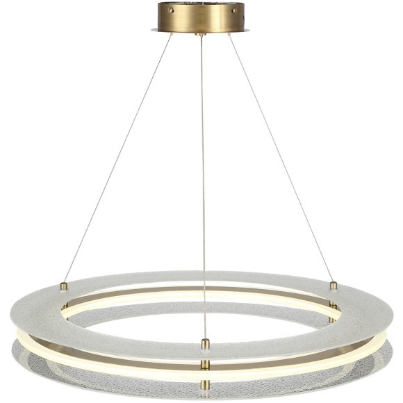 SL6245.203.01 Светильник подвесной ST-Luce золотистый/Прозрачный LED 1*40W 4000K FAGY SL6245.203.01 Светильник подвесной ST-Luce золотистый/Прозрачный LED 1*40W 4000K FAGY