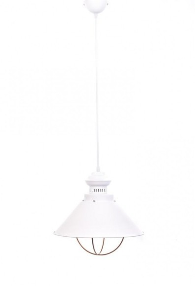 Подвесной светильник с 1 плафоном Lumina Deco LDP 7930 (WT) Kugar под лампу 1xE27 40W