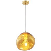 Светильник подвесной Crystal Lux MALAGA SP1 D200 GOLD