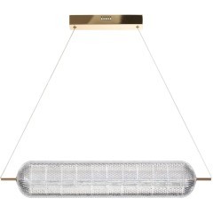 6578/36L LEDIO LN24 золото/прозрачный/металл/пластик Светильник подвесной LED 36W 220V CAPRICE 6578/36L LEDIO LN24 золото/прозрачный/металл/пластик Светильник подвесной LED 36W 220V CAPRICE