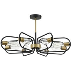 Люстра потолочная E27 8*60W 220V ALMIRA Lumion 8058/8C 