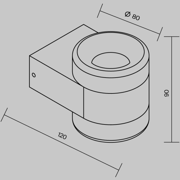 Настенный светильник (бра) Maytoni Orbit O490WL-L6W3K
