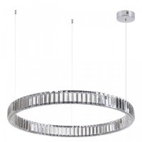 Люстра подвесная кольцевая хрустальная Odeon Light LED 45W 4000K 5350Лм VEKIA 4930/45L