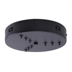 4591-220-9BL, потолочная чаша, D220xH40, цвет черный 4591-220-9BL, потолочная чаша, D220xH40, цвет черный