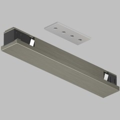 TR5722-DN Прямой коннектор питания темный никель Denkirs Shine 48V