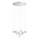 SL6017.101.13 Светильник подвесной ST-Luce Хром/Прозрачный с пузырьками воздуха LED 13*3W 3000K WATERFALL