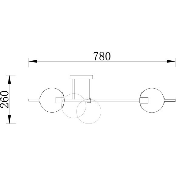 Люстра потолочная Freya FR5205PL-06BS Damask под лампы 6xE27 60W