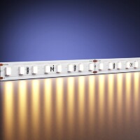 Maytoni 201096 Высокоэффективная светодиодная лента 5 метров, ширина 8мм серия ULTRA SMD2835 24V 9.6Вт/м 1345Лм/м 2700К IP20 CRI90 120° кратность резки 62мм, раб. температура -30...+60°С