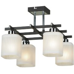 Люстра потолочная Lussole LSL-9007-04 COSTANZO IP21 под лампы 4xE14 160W Люстра потолочная Lussole LSL-9007-04 COSTANZO IP21 под лампы 4xE14 160W