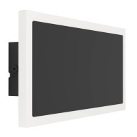 901189 TALAMELLO 1 Светодиодное бра настенное, 12Вт, 1500Лм, 3000К, сталь черный, пластик серебристый, сатин стекло