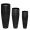 421191 MIYAZAKI Ваза декоративная комплект 3 шт H1010 алюминий черный
