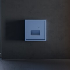 VLS002415 Накладка для подсветки светодиодной с датчиком движения синего джинсового цвета VOLTUM S70 (деним)