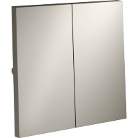 VLS000303 Клавиши для выключателя и переключателя двухклавишного кашемирового цвета VOLTUM S70 (кашемир)