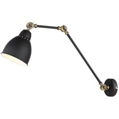 Спот на гибкой ножке Arte Lamp A2055AP-1BK Braccio под лампу 1xE27 60W