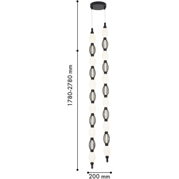 Подвесной светильник Perler 4560-2PC