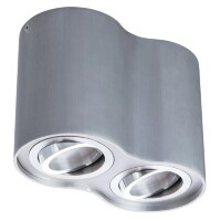Накладной потолочный светильник Arte Lamp A5644PL-2SI FALCON под лампы 2xGU10 50W