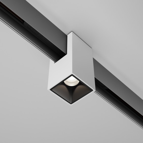 TR121-4-7W-DS-W Трековый магнитный SMART (App, Bluetooth Mesh, Алиса) светодиодный светильник Maytoni Exility CRI90+ 2700-6000К 400Лм 50° 7Вт