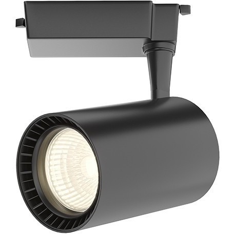 Однофазный двужильный светодиодный трековый светильник Maytoni Unity TR003-1-15W3K-M-B Vuoro 3000К 1520Лм CRI90+ 36° 15Вт