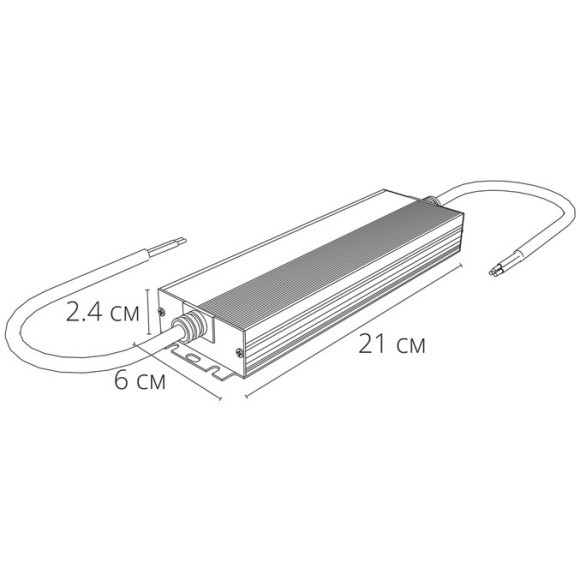 Блок питания 24V 150W 6.25А для светодиодных лент Arte Lamp Power-Aqua A241105N
