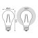102902218 Лампа Gauss Filament А60 18W 1650lm 4100К Е27 LED 1/10/40