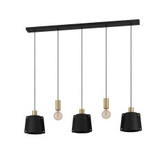 390115 MAJAGUA Люстра потолочная с 5 лампами E27, металл, латунный