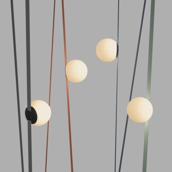 DK5551-BK Cветодиодный светильник на ременный шинопровод Denkirs Belty CRI90+ 3000К 850Лм 360° 10Вт