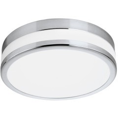 94998 Светодиодный настенно-потолочный светильник LED PALERMO, 11W (LED), ?225, IP44, сталь, хром/сатиновое