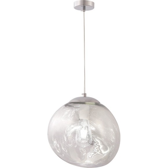 Светильник подвесной Crystal Lux MALAGA SP1 D280 CHROME
