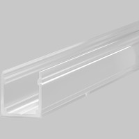 Maytoni 432008 LNM-1217-PCP-1M Пластиковый профиль 100 см для гибкого неона сечением 17x12 мм, габариты: 1000x19,3x14,6 мм.