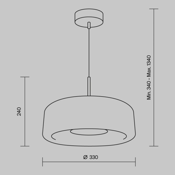 Подвесной светильник светодиодный Madmen MOD127PL-L6AM