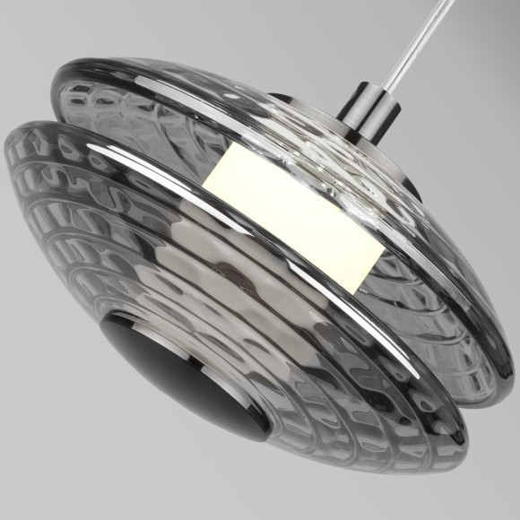 4643-1P, подвес, D150xH245/1445, LEDx6W, 630LM, 4000K, included