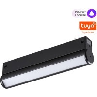 359951 Трековый светодиодный линейный SMART светильник 220В, 10Вт, 3000-6000К, 600Лм, CRI90 пульт ДУ/Tuya Smart Life/Алиса Novotech VECTOR