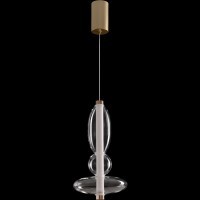 Светильник подвесной Crystal Lux QUASAR SP10W LED TRANSPARENT 3791/210