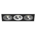 Встраиваемый светильник Lightstar i837090609 Intero 111 под лампы 3xGU10 150W