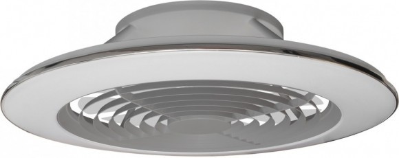 Потолочная люстра светодиодная с вентилятором с пультом и управлением смартфоном регулировкой цветовой температуры и яркости Alisio 7491