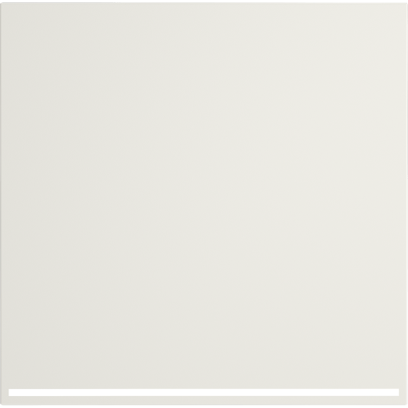 VLS000213 Клавиша бежевого цвета для выключателя и переключателя одноклавишного с подсветкой VOLTUM S70 (хлопок)