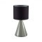 8132/1T MODERNI LN25 серый/черный, керамика/текстиль Настольная лампа Е14 1*40W 220V SEGI