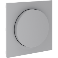 VLS002016 Накладка для диммера (светорегулятора) поворотно-нажимного серого цвета VOLTUM S70 (серый)